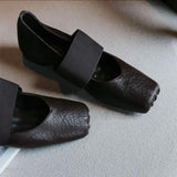 Cool Ballet Shoes Women In The Autumn Of 2025 New Fashion Elephant-Patered Light-Mouth Single