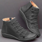 New Chelsea Boots Soft Leather Ankle Booties Women Autumn Slip-On Platform Shoes Fashion Femme zapatos para