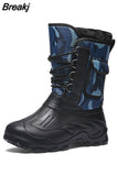 Sports Men Boots 2023 Spring Waterproof Shoes for Men Light Rain Boots Fishing Boots Winter Snow Boots New Work