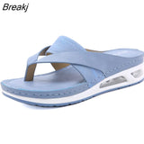 Summer Shoes Women Slippers Flip Flops Thick Sole Soft Women Holiday Beach Shoes Casual Woman Summer Footwear