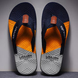 Fashion Flip Flop Men High Quality Non-Slip Outdoor Beach Flip Flops Men Flat Casual Slippers Men Chinelo