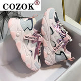 Women Casual Sneakers Designers Chunky Vulcanized Shoes Height Increasing Shoes Woman Tennis Platform Sneaker Female