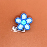 Sale 1 pcs Original Shoe Charms Rhinestone Flower Garden Shoe Buckle Accessories Decorations Fit for Croc JIBZ Kids