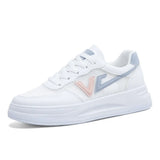 shoes sneakers women shoes solid color ladies flat shoes 2023 mesh women's sports comfortable breathable white