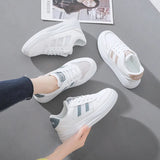 Breakj Shoes Women 2024 Summer New Board Shoes Women's Shoes Breathable Mesh Small White Shoes Women Korean Version Versatile Single Shoes