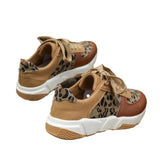 Breakj New Thick-Bottomed Large-Size Camouflage With Casual Sneakers Women's Low-Top Single-Shoe