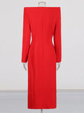 Fashion Personality Windwear Women 2025 Spring New Trend Style Design Long High-End Pure Color