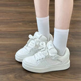Breakj New Lovers Bread Shoes Men And Women Versatile Korean Night Casual Small White Shoes Port Wind Ins Super Fire Student Board