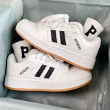 Breakj New 2024 Breathable And Versatile Light Breathable Small White Shoes Women Comfortable Fashion Hong Kong Style Casual Sports