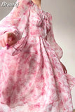 Lady Elegant Floral Y2k Mini Dress Boho Beach Fashion Short Party Sundress Women Casual One Piece Dress Korea Summer